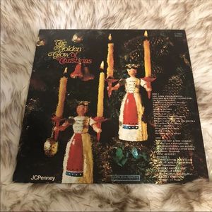 VINTAGE The Goldenglow of Christmas vinyl record